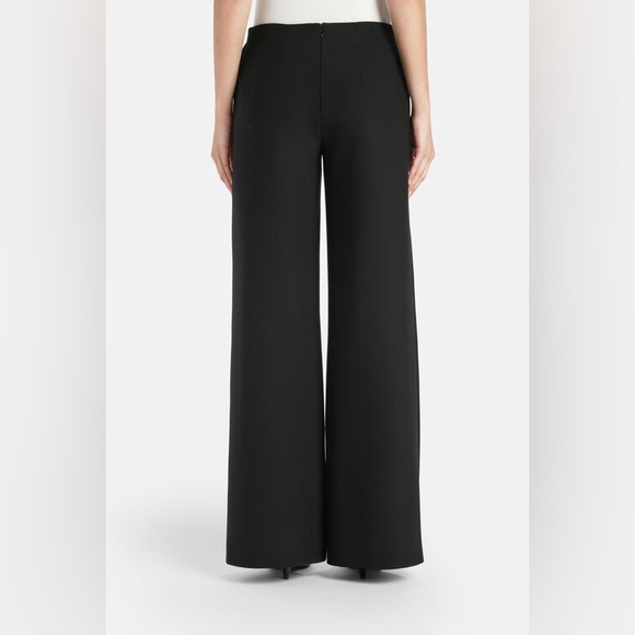 Luisa Spagnoli Pants - LUISA SPAGNOLI 100% Silk Black Animi Trouser Pants Size 42